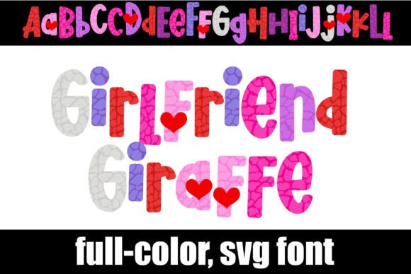 Girlfriend Giraffe Font - Featured Image