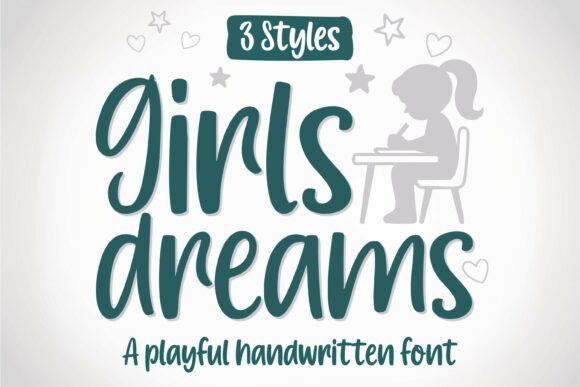 Girls Dreams Font - Featured Image