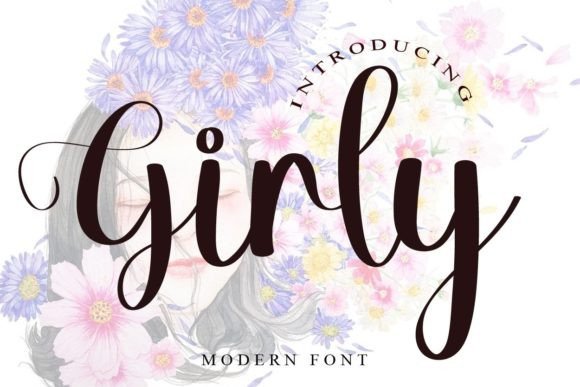 Girly Font - Featured Image