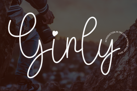 Girly Font - Featured Image