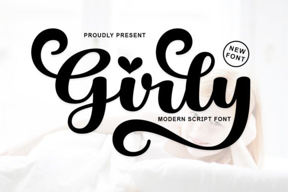 Girly Font - Featured Image