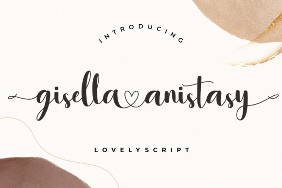 Gisella Anistasy Font - Featured Image