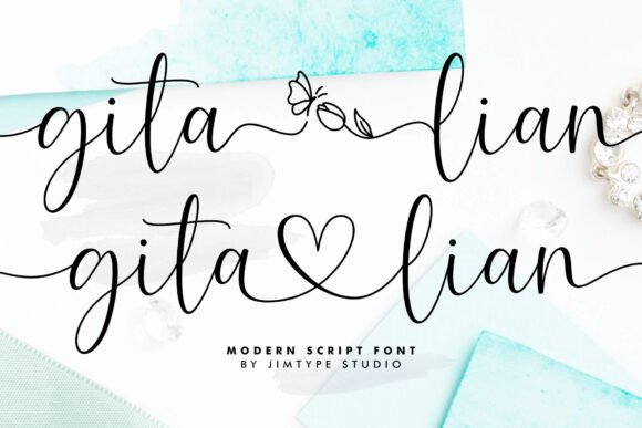 Gita Lian Font - Featured Image