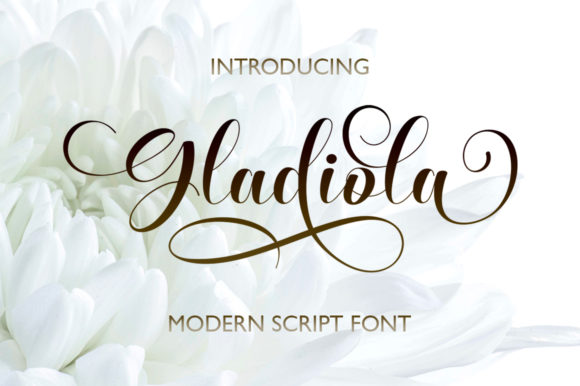 Gladiola Font - Featured Image