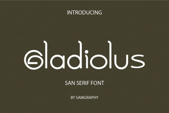 Gladiolus Font - Featured Image