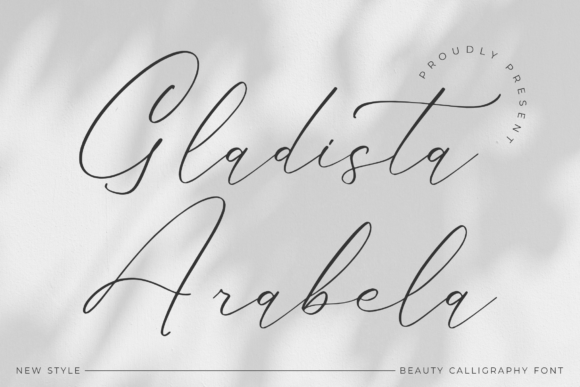 Gladista Arabela Font - Featured Image