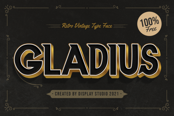 Gladius Font - Featured Image