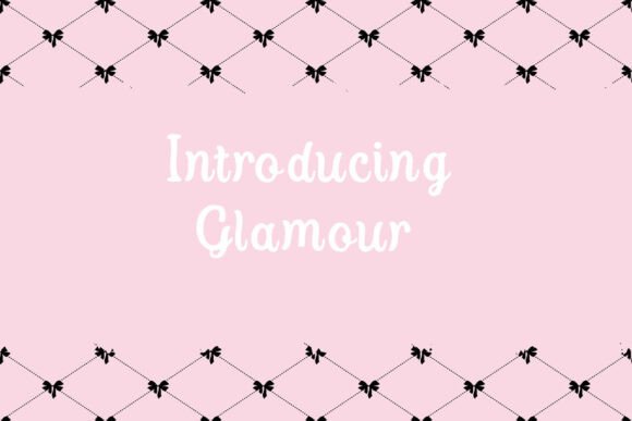 Glamour Font - Featured Image