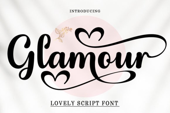 Glamour Font - Featured Image