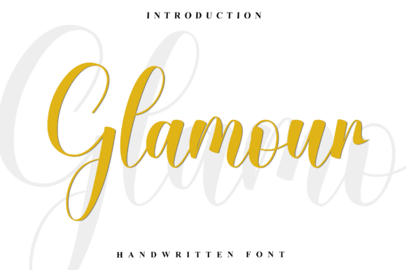 Glamour Font - Featured Image