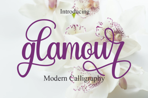 Glamour Font - Featured Image