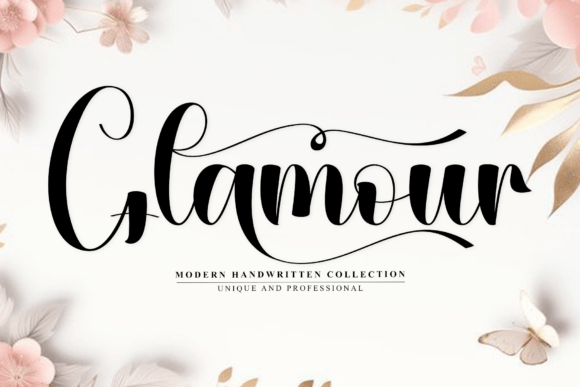 Glamour Font - Featured Image