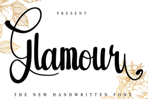 Glamour Font - Featured Image