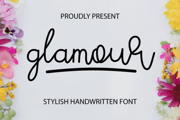 Glamour Font - Featured Image