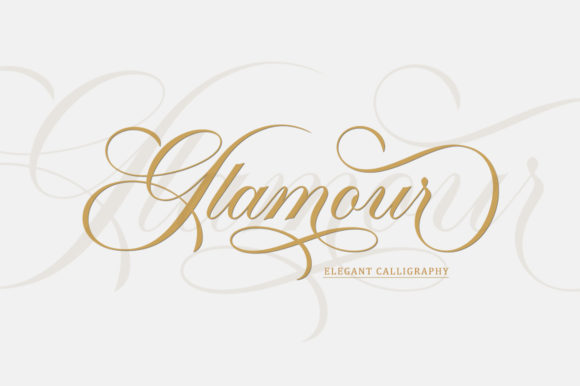 Glamour Font - Featured Image