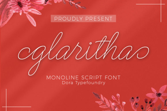 Glaritha Font - Featured Image