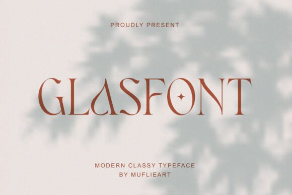 Glasfont Font - Featured Image