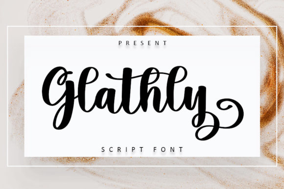 Glathly Font - Featured Image