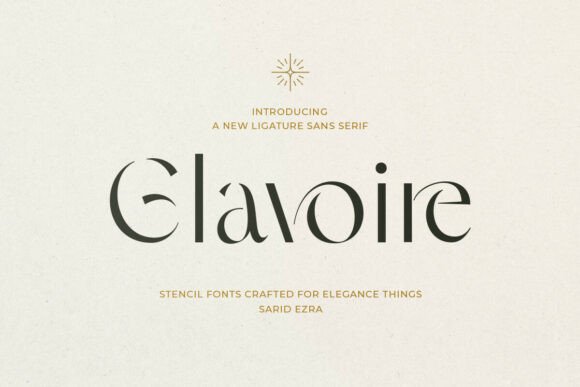 Glavoire Font - Featured Image