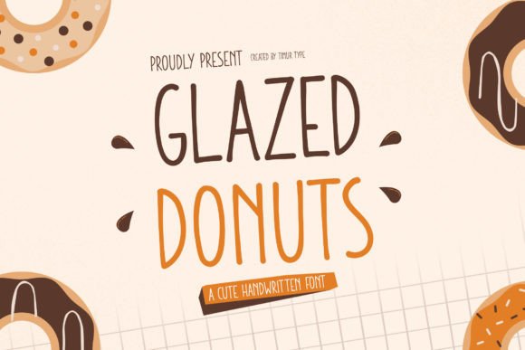 Glazed Donuts Font - Featured Image