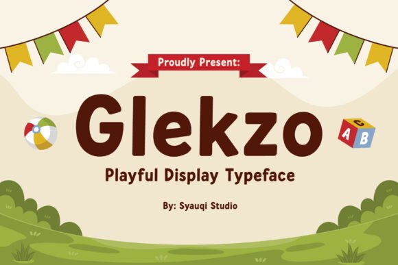 Glekzo Font - Featured Image