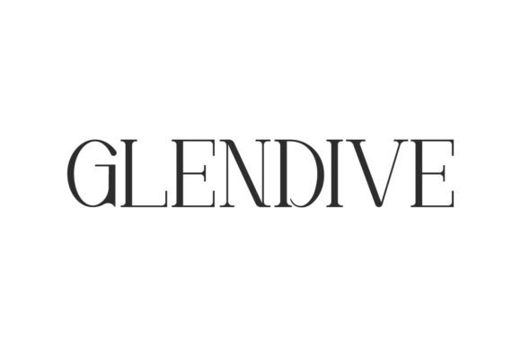 Glendive Font - Featured Image