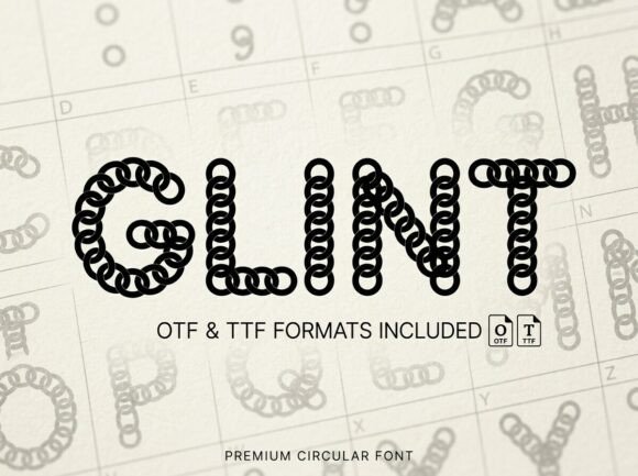 Glint Font - Featured Image