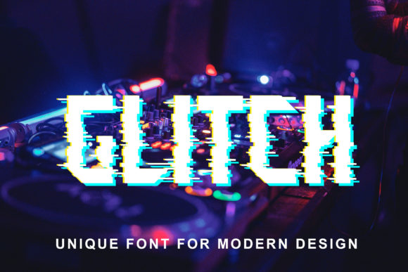 Glitch Font - Featured Image