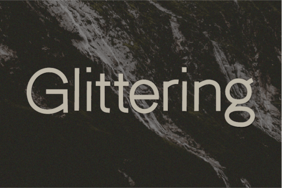Glittering Font - Featured Image