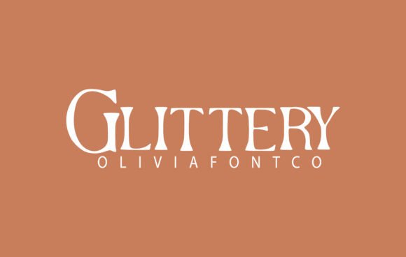 Glittery Font - Featured Image