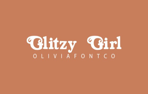 Glitzy Girl Font - Featured Image