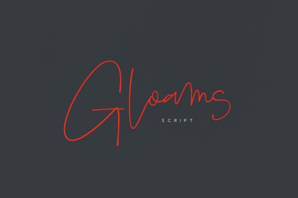 Gloams Font - Featured Image