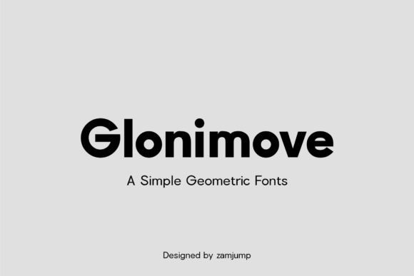 Glonimove Font - Featured Image
