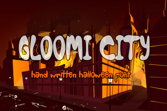Gloomi City Font - Featured Image