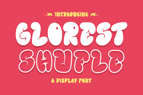 Glorest Shufle Font - Featured Image