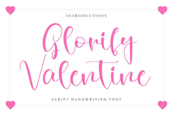 Glorify Valentine Font - Featured Image