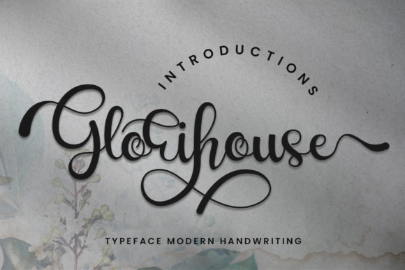 Glorihouse Font - Featured Image
