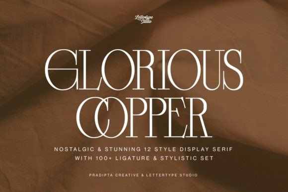 Glorious Copper Font - Featured Image