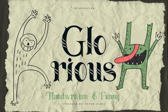 Glorious Font - Featured Image