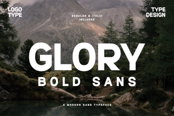 Glory Bold Font - Featured Image