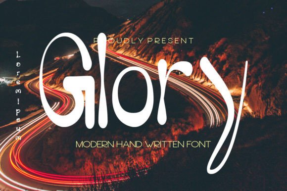 Glory Font - Featured Image