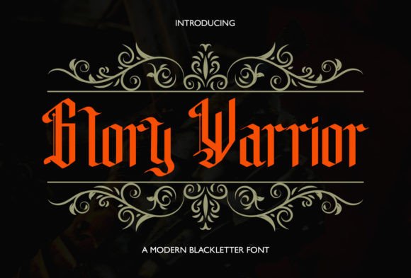 Glory Warrior Font - Featured Image