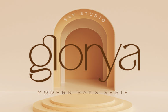Glorya Font - Featured Image