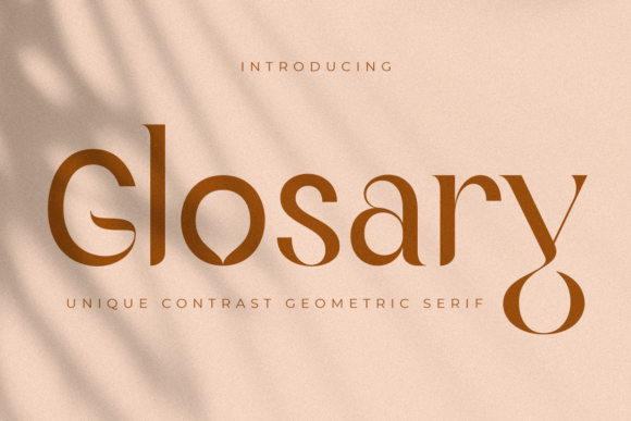 Glosary Font - Featured Image