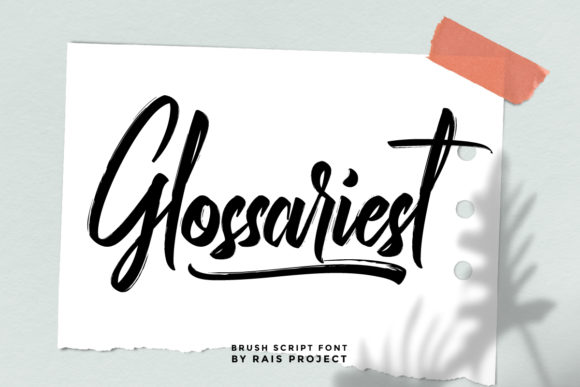 Glossariest Font - Featured Image