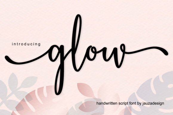 Glow Font - Featured Image