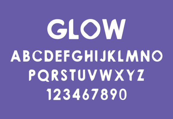 Glow Font - Featured Image