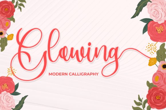 Glowing Font - Featured Image