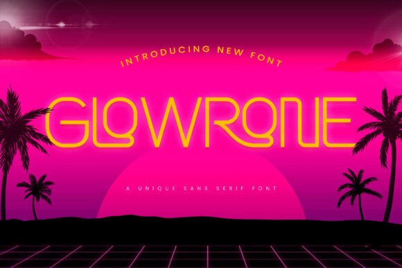 Glowrone Font - Featured Image