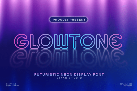 Glowtone Font - Featured Image